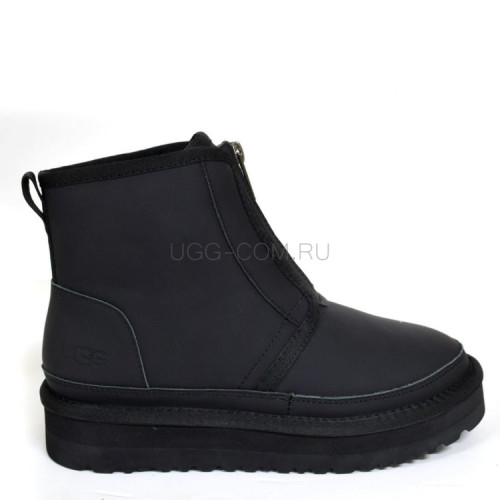Neumel Platform Zip Ultra Matte Black