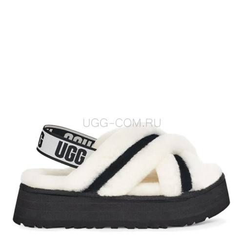Disco Color Slide White