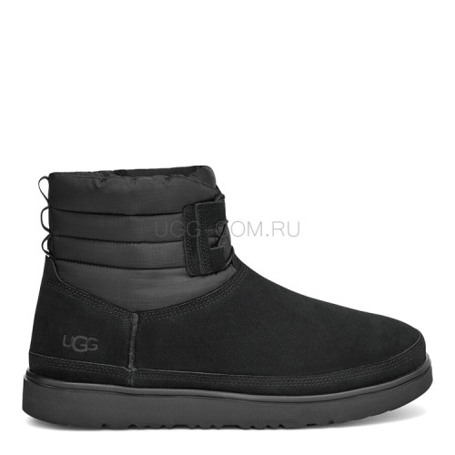 Mens Classic Mini Lace-Up Weather Black