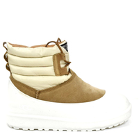 Classic Mini Lace-Up Weather White Chestnut