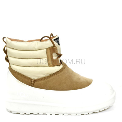 Classic Mini Lace-Up Weather White Chestnut