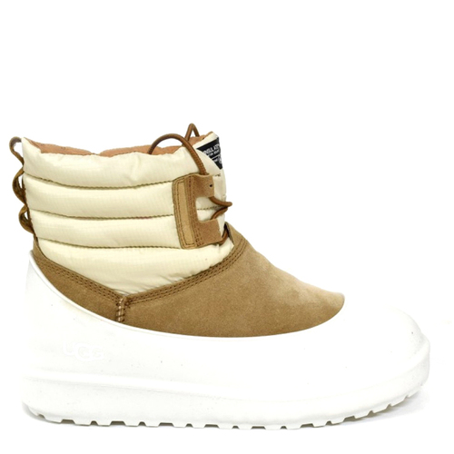 Classic Mini Lace-Up Weather White Chestnut
