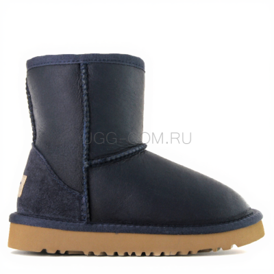 Kids Classic Short Metallic Navy