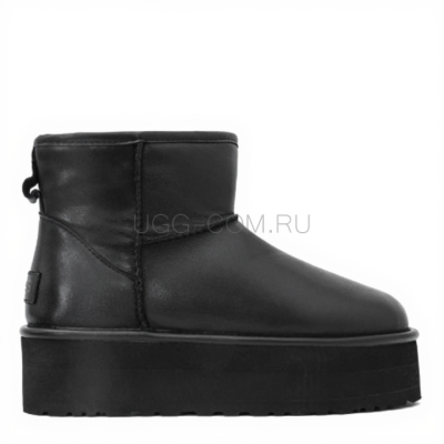 Classic Mini Platform Leather