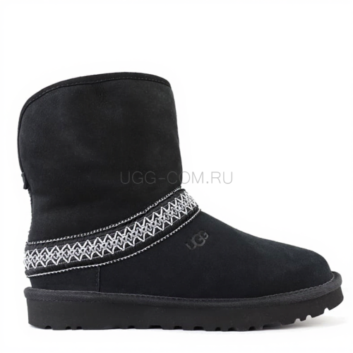 Classic Short Crescent Black
