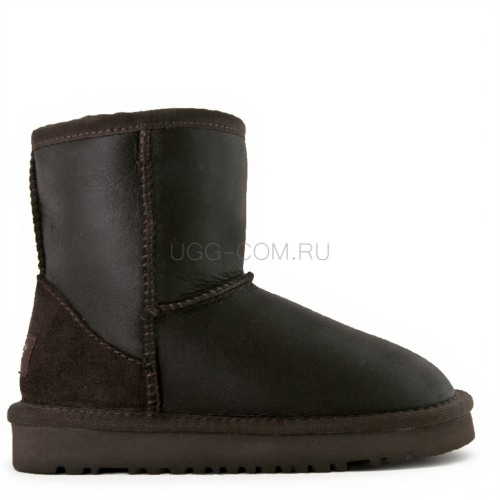 Kids Classic Short Metallic Chocolate