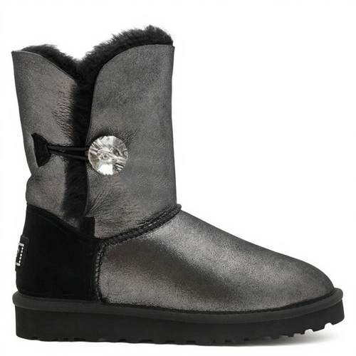 Bailey Button Bling Glitter Black